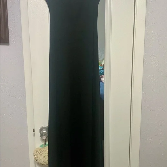 Lord & Taylor | Dresses | Lord Taylor Black Sheath Maxi Dress | Poshmark
